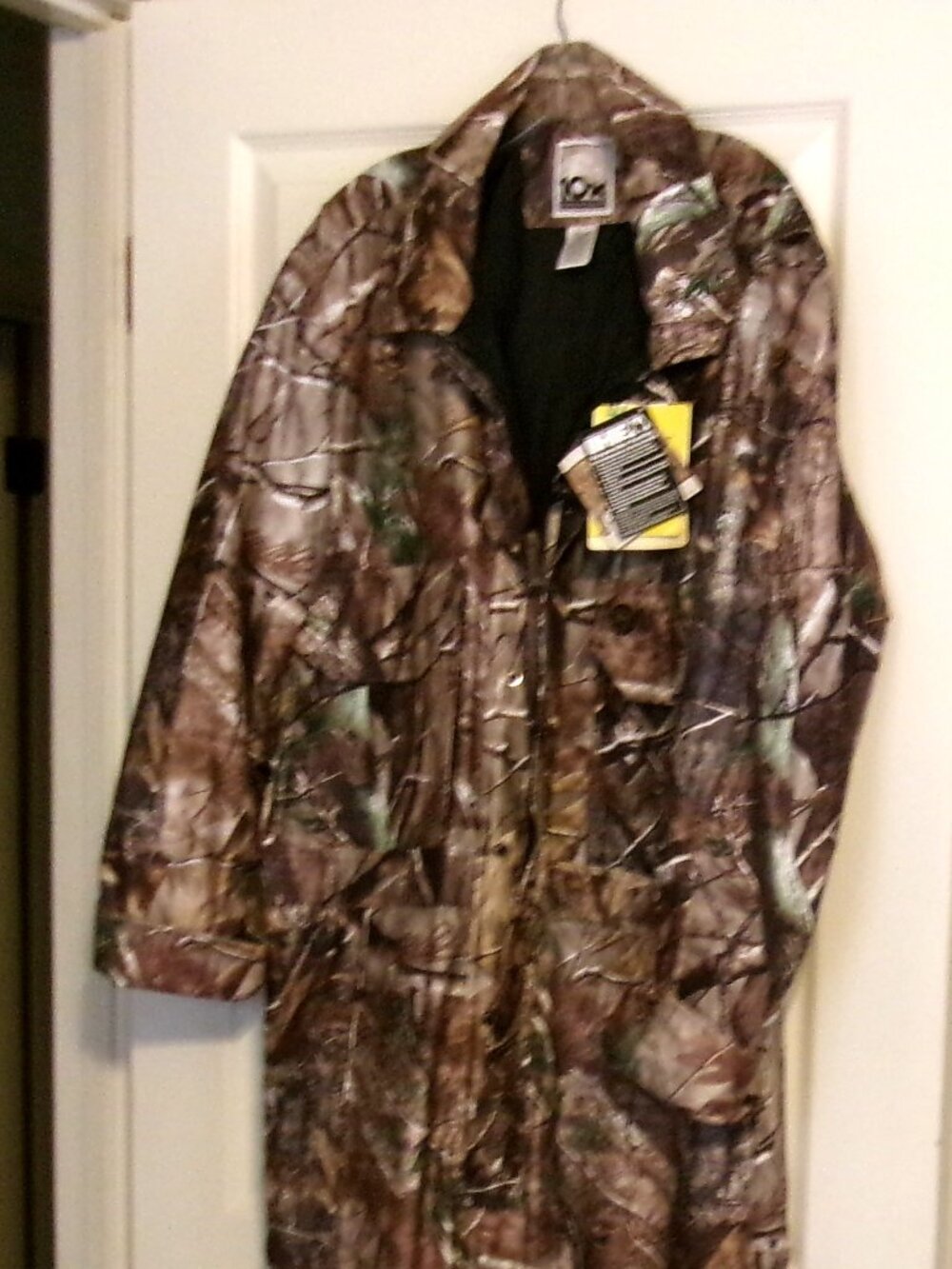 NWT Men's 10X Hunting Scentrex All-Purpose Coveralls Real Tree Camo Size XL